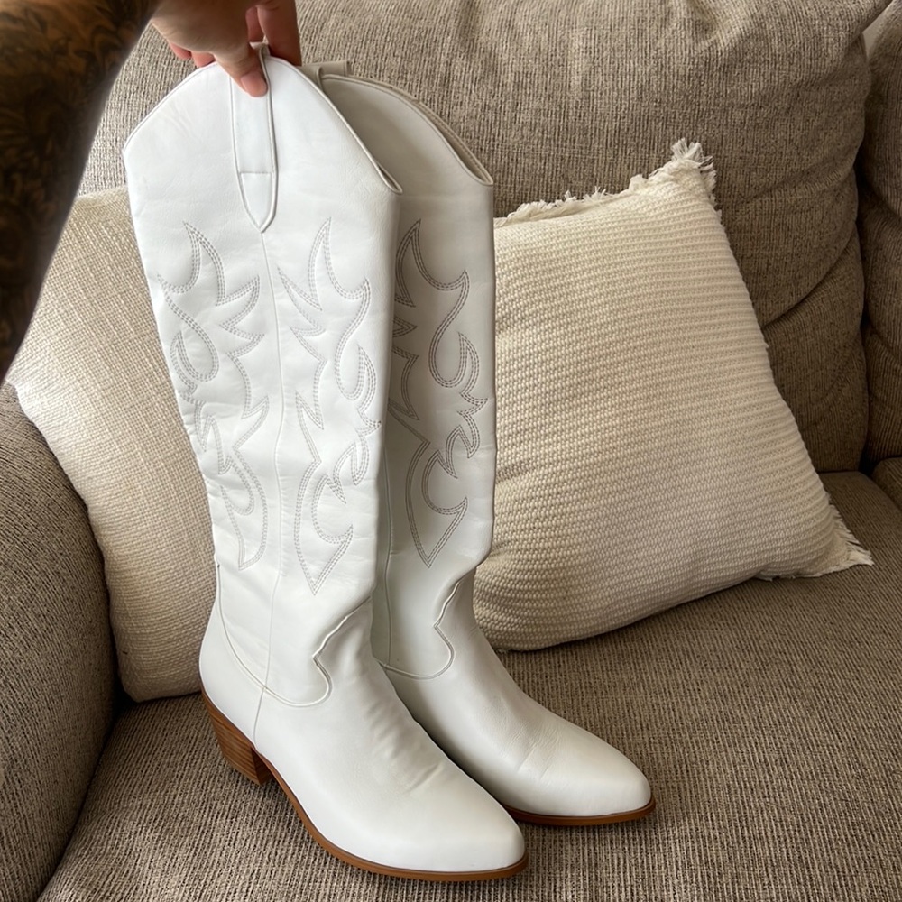 White Cowgirl Boots
